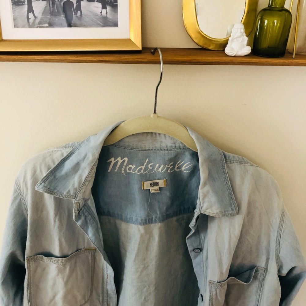 Chambray Button-Down - image 3